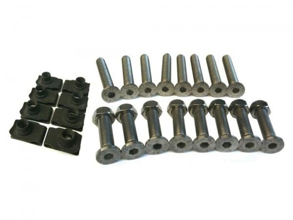 Door Hinge Bolt Kit - Stainless Steel [BRITPART DA1132]