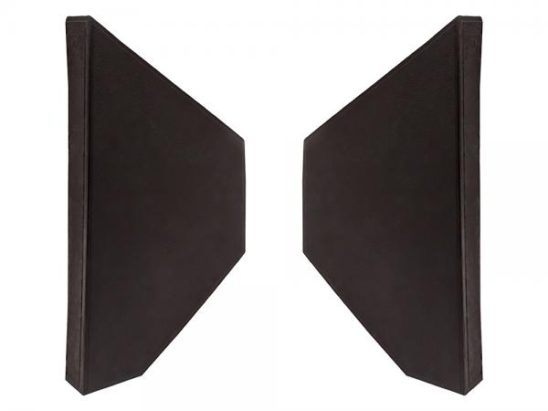 Kick Panel Protectors - Black [WRIGHT DA1756BLACK]