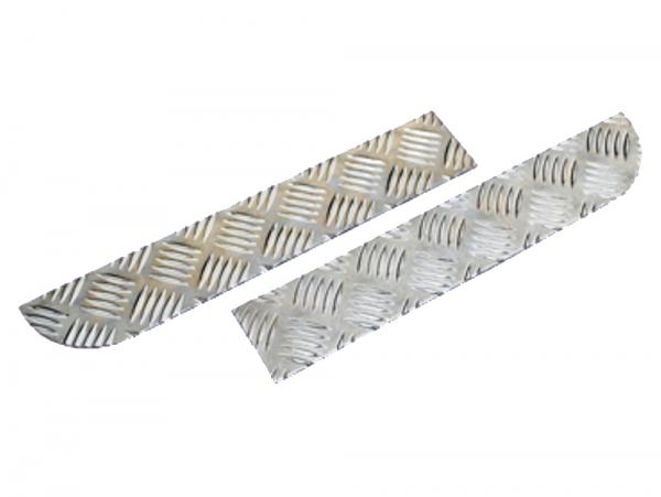 Bumper Tread Strip - Silver [BRITPART DA2062] Primary Image