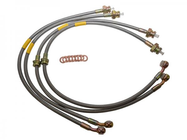 Brake Hose Kit - Stainless Steel [BRITPART DA2414150S] Primary Image