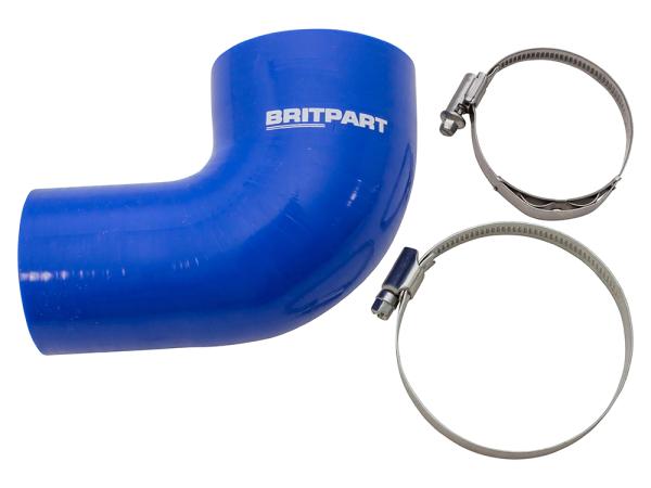 Intercooler Hose to Throttle Body - Silicone [BRITPART DA3210] Primary Image