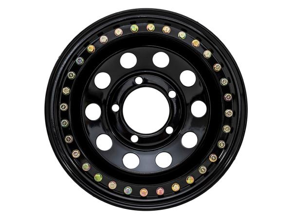 Beadlock Steel Modular Wheel 10X16 Black [BRITPART DA3239] Primary Image