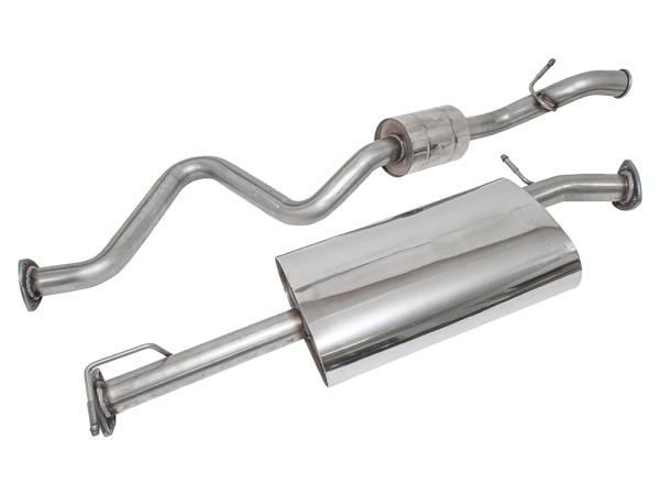 Saver Stainless Steel Exhaust -110 Centre and Rear [DOUBLE SS DA3552] Primary Image