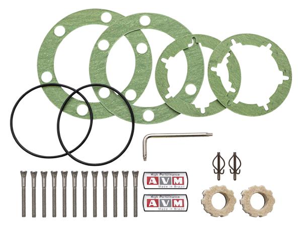 AVM Free Wheeling Hubs Service Kit - 10 Spline [AVM DA3734]