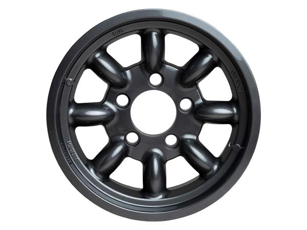 Road Wheel - Iconic Minilite Anthracite 8x18 [MINILITE DA3785]