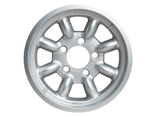 Road Wheel - Iconic Minilite Silver 8x18 [MINILITE DA3787] Primary Image