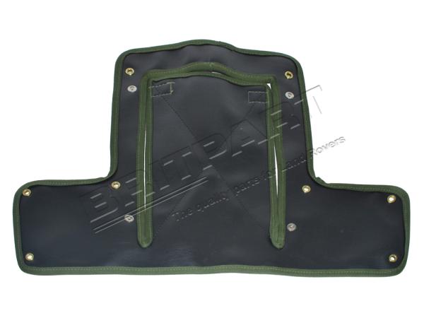 Radiator Muff - Black [BRITPART DA4025GREEN] Primary Image