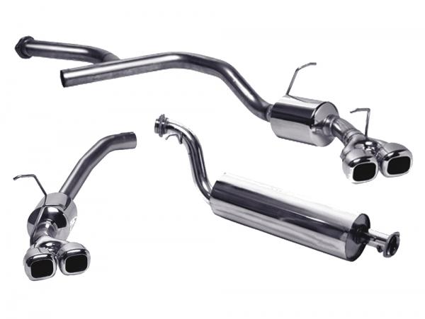 Stainless Sports Exhaust System [DOUBLE SS DA4245]