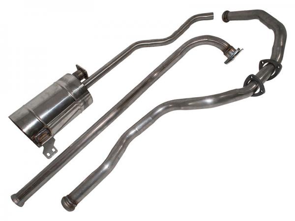 Stainless Steel Exhaust System 2.25 Petrol [DOUBLE SS DA4528LHD] Primary Image