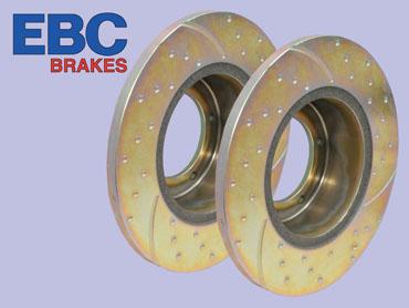 Brake Disc - Cross Drilled And Grooved [EBC DA4550]