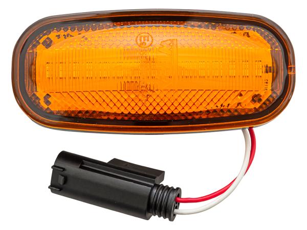 Amber Led Side Repeater - Pair [BRITPART DA8532W]