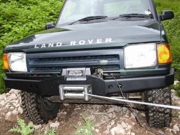 Britpart 9500i Winch and Bumper Kit [BRITPART DB1324] Primary Image