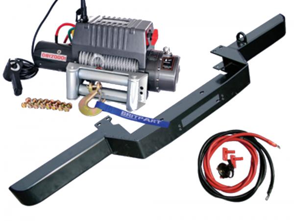 Britpart 12000i Winch and Bumper Kit [BRITPART DB1344] Primary Image