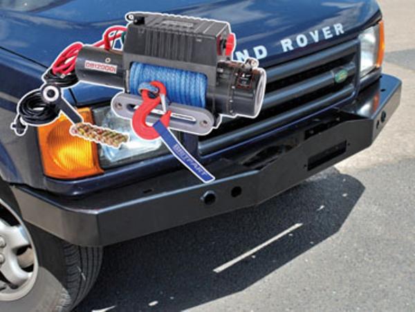 Britpart 12000i Winch and Bumper Kit [BRITPART DB1346R]