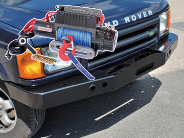 Britpart 9500i Winch and Bumper Kit [BRITPART DB1347R]