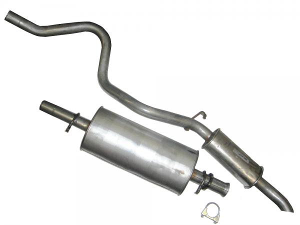 Silencer and Tail Pipe [BRITPART ESR1855] Primary Image