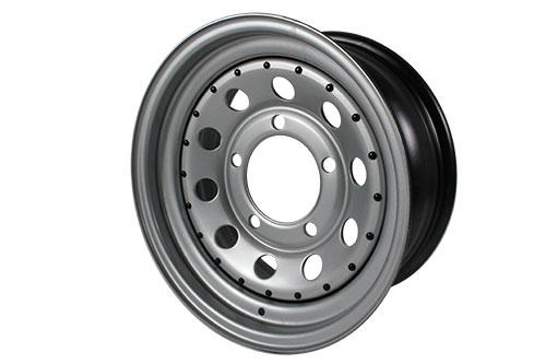 Modular Steel Wheel 7X16 Silver [TF ALLMAKES GRW005] Primary Image