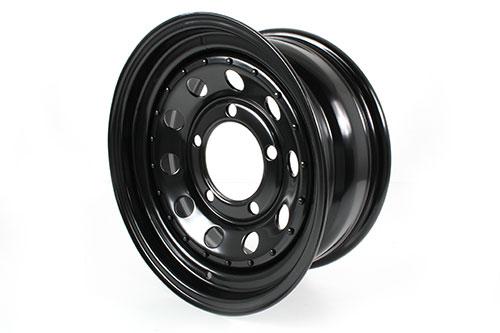 Modular Steel Wheel 7X16 Black [TF ALLMAKES GRW006]