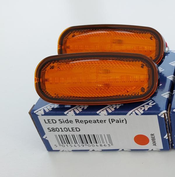 Amber Led Side Repeater - Pair [WIPAC S8010LED]