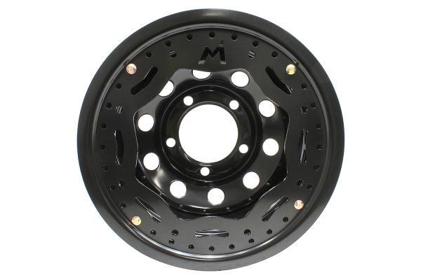 Beadlock Steel Modular Wheel 10X16 Black ET32 [TERRAFIRMA TF165]