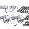 Door Hinge Kit - Stainless Steel [BRITPART DA1392]