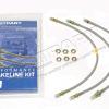 Brake Hose Kit - Stainless Steel [BRITPART DA2401S]