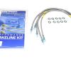 Brake Hose Kit - Stainless Steel [BRITPART DA2410150S]