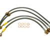 Brake Hose Kit - Stainless Steel [BRITPART DA2414S]