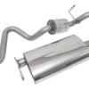 Saver Stainless Steel Exhaust - 90 Centre and Rear [DOUBLE SS DA3551]