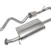 Saver Stainless Steel Exhaust -110 Centre and Rear [DOUBLE SS DA3553]