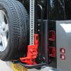 Spare Wheel Cradle with Jack Mount Rear End Door [SAFETY DEVICES DA3570]