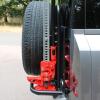 Spare Wheel Cradle with Jack Mount Rear End Door [SAFETY DEVICES DA3570] Primary Image