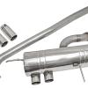 Stainless Steel Sports Exhaust Link Pipes and Tail [DOUBLE SS DA3585]