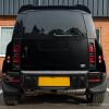 Spare Wheel Carrier Cover - Ebony Black [BRITPART DA3607] Primary Image