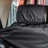 XS Rear 60/40 Waterproof Seat Covers - Black [BRITPART DA3663BLACK] Primary Image