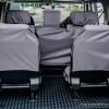 XS Rear 3rd Row Waterproof Seat Covers - Grey [BRITPART DA3695GREY] Primary Image