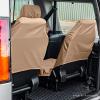 XS Rear 3rd Row Waterproof Seat Covers - Sand [BRITPART DA3695SAND]