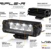 Grille Integration Kit - Lazer Triple R Lights [LAZER DA3715] Primary Image