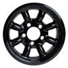 Road Wheel - Iconic Minilite Black 8x18 [MINILITE DA3786]