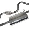 Stainless System Centre & Rear Only [DOUBLE SS DA4244]