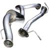 Stainless Sports Centre Link Pipe & Rear [DOUBLE SS DA4249]