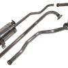 Stainless Steel Exhaust System 2.25 Petrol [DOUBLE SS DA4528LHD]