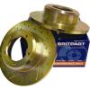 Brake Disc - Cross Drilled And Grooved [BRITPART DA4609]