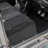 Defender Front Carpet Set - Black Puma [BRITPART DA4921] Primary Image