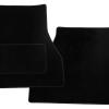 Defender Front Mat Set - Black LT77 Only [BRITPART DA4970BLACK]