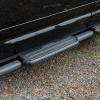 Side Step Covers - Chequer Plate Satin Black [BRITPART DA5176]