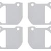 Rear Pad Shim Kit - 110 & 130 [BRITPARTXS DA5299]