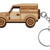 Wooden Defender Keyring [BRITPART DA8110]