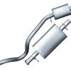 Silencer and Tail Pipe Assembly [BRITPART ESR2391]