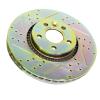 Brake Disc - Cross Drilled And Grooved [TERRAFIRMA LR027107CDG]